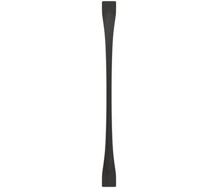 Amerock Cabinet Pull Matte Black 8-13/16 inch (224 mm) Center-to-Center Uprise 1 Pack Drawer Pull Cabinet Handle Cabinet Hardware