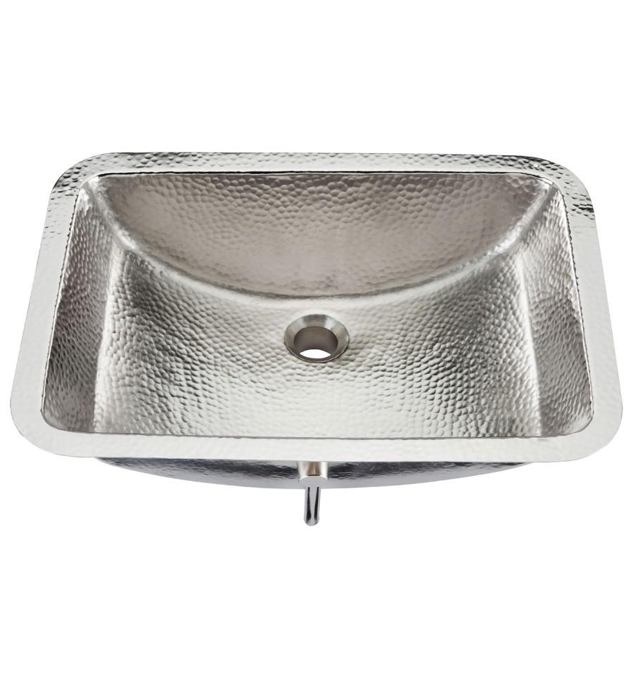 Thompson Traders Hammered Nickel Starr Bath Sink Taxco BRU-2115BRN Nickel
(Hammered)