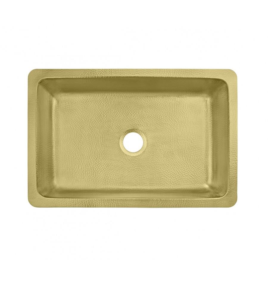 Thompson Traders Brass Lucca Quiroga KSA-3322HPB Semi-Satin Brass
(Hammered)