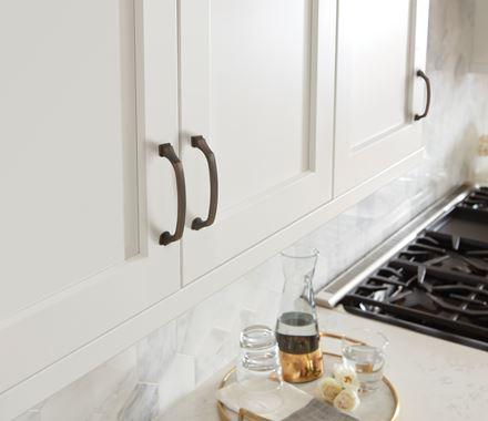 Amerock Cabinet Pull Oil Rubbed Bronze 5-1/16 inch (128 mm) Center to Center Revitalize 1 Pack Drawer Pull Drawer Handle Cabinet Hardware