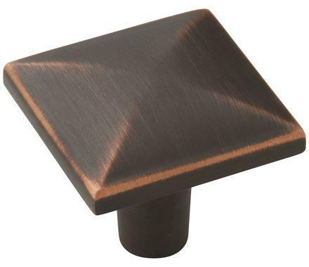 Amerock Cabinet Knob Oil Rubbed Bronze 1-1/8 inch (29 mm) Length Extensity 1 Pack Drawer Knob Cabinet Hardware