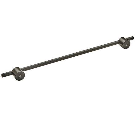 Amerock Cabinet Pull Matte Black 12-5/8 inch (320 mm) Center to Center Transcendent 1 Pack Drawer Pull Drawer Handle Cabinet Hardware