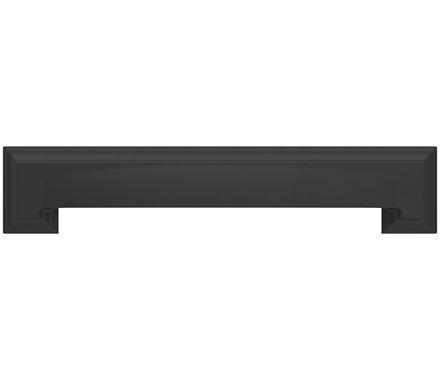Amerock Cabinet Cup Pull Matte Black 5-1/16 inch & 6-5/16 inch (128 mm & 160 mm) Center-to-Center Appoint 1 Pack Drawer Pull Cabinet Handle Cabinet Hardware