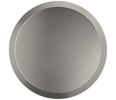 Amerock Cabinet Knob Satin Nickel 1-1/4 inch (32mm) Diameter Premise 1Pack Drawer Knob Cabinet Hardware