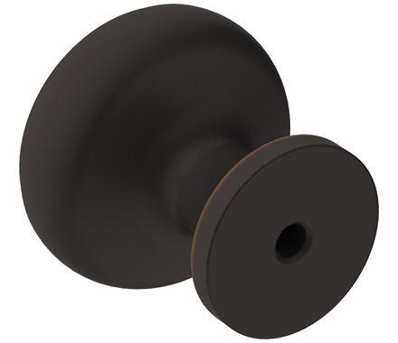 Amerock Cabinet Knob Oil Rubbed Bronze 1-1/8 inch (29 mm) Diameter Ville 1 Pack Drawer Knob Cabinet Hardware
