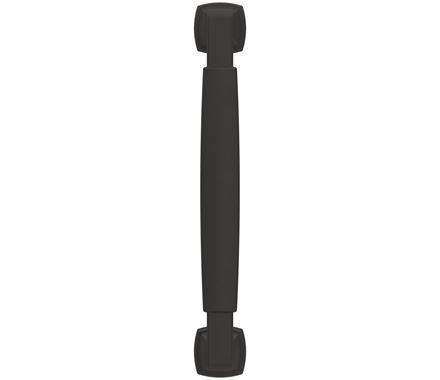 Amerock Cabinet Pull Matte Black 5-1/16 inch (128 mm) Center-to-Center Stature 1 Pack Drawer Pull Cabinet Handle Cabinet Hardware