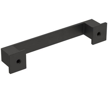 Amerock Cabinet Pull Matte Black 3-3/4 inch (96 mm) Center-to-Center Appoint 1 Pack Drawer Pull Cabinet Handle Cabinet Hardware