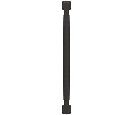 Amerock BP36890FB Stature Cabinet Pull, 8-13/16 in (224 mm) Center-to-Center, Matte Black