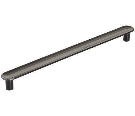 Amerock Cabinet Pull Gunmetal 7-9/16 inch (192 mm) Center to Center Concentric 1 Pack Drawer Pull Drawer Handle Cabinet Hardware