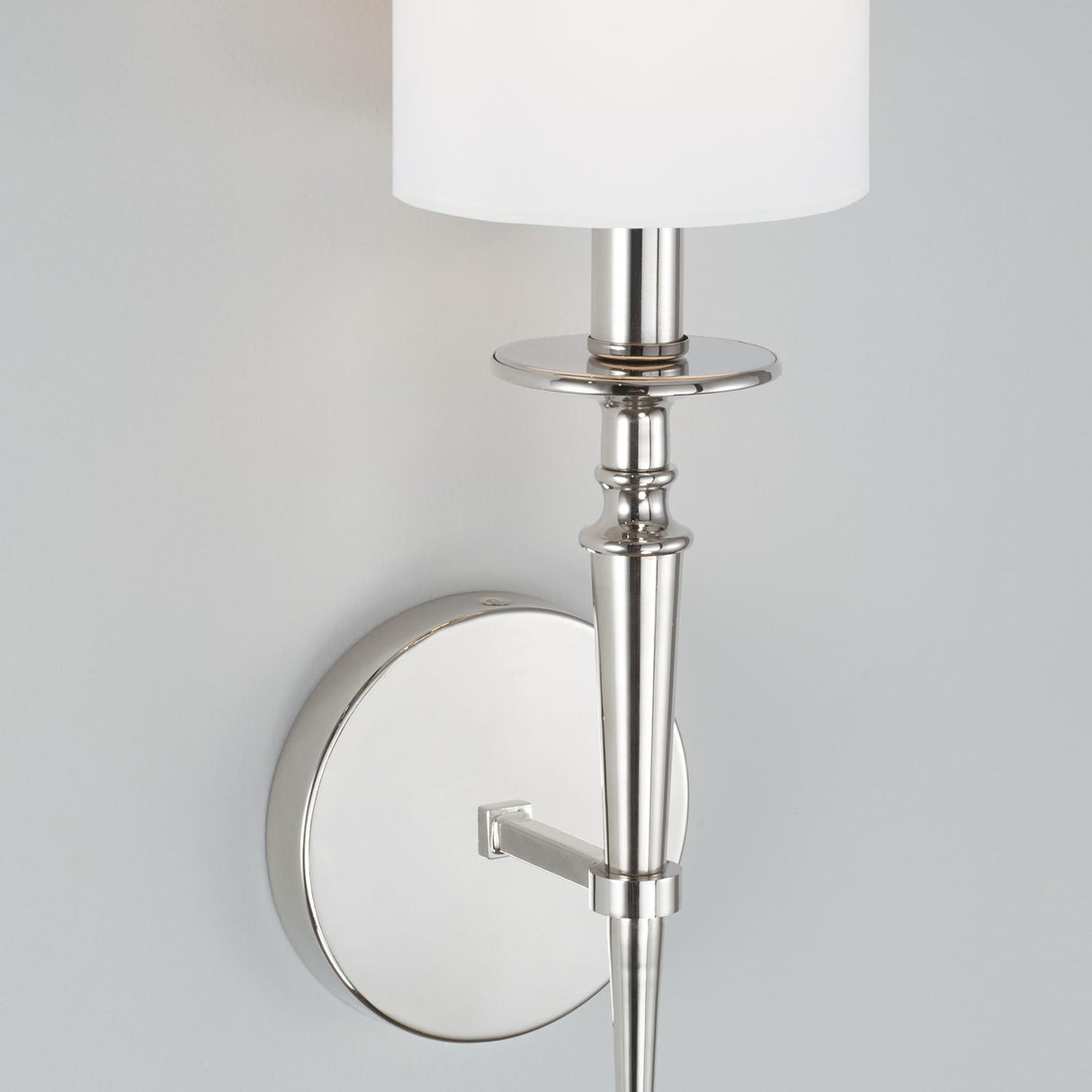 Capital Lighting 642611PN-701 Abbie 1 Light Sconce Polished Nickel