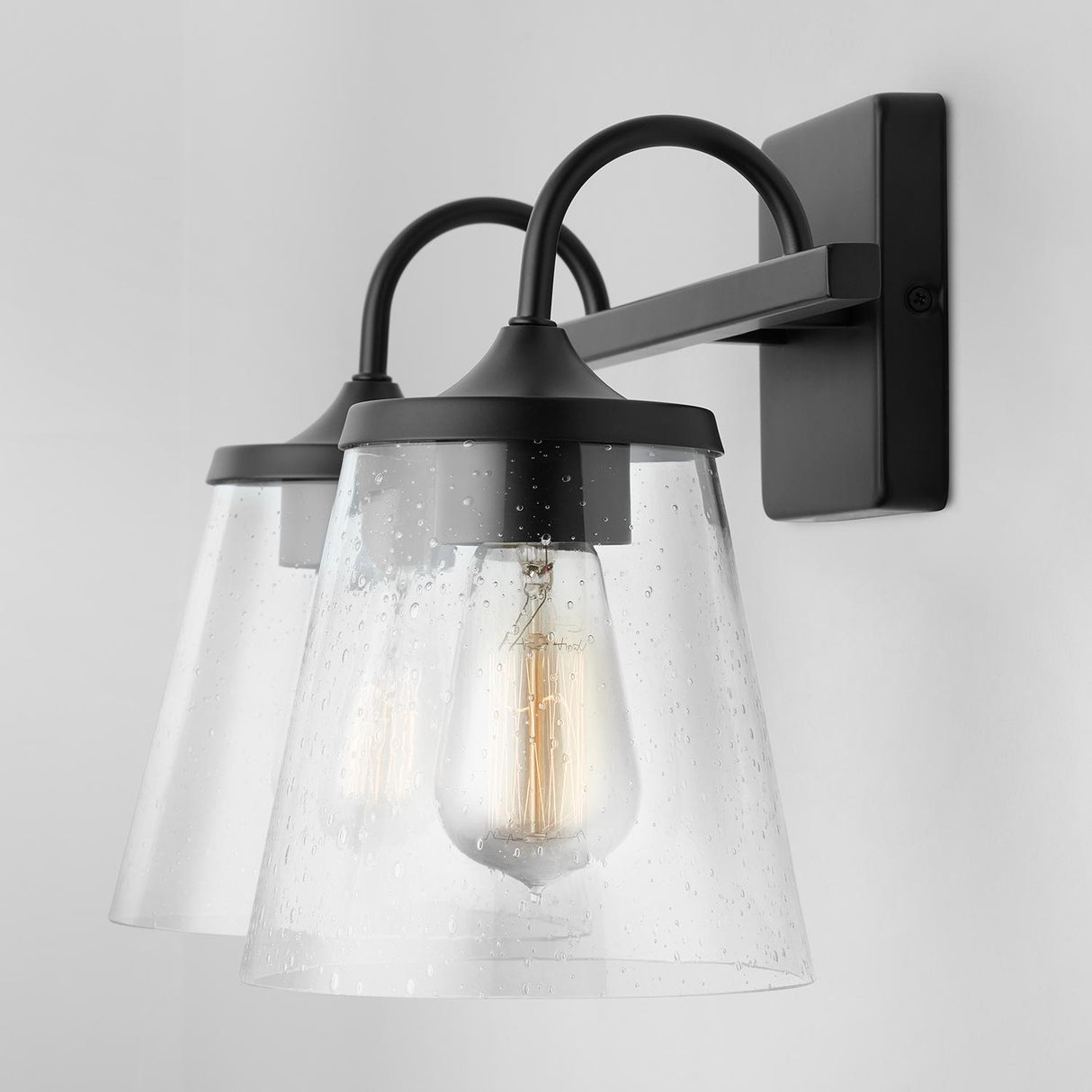 Capital Lighting 139122MB-496 Jayne 2 Light Vanity Matte Black