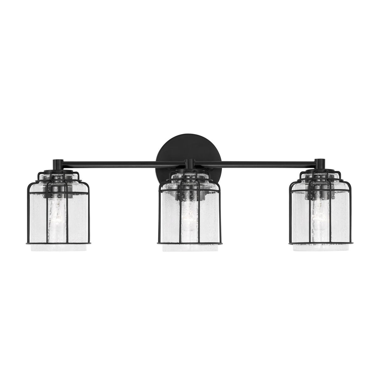 Capital Lighting 142931MB-516 Harmon 3 Light Vanity Matte Black