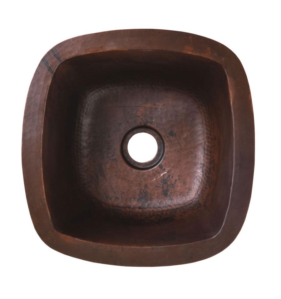Thompson Traders Picasso Black Copper Bath Sink Tamayo 3SBC Aged Copper
(Hammered)