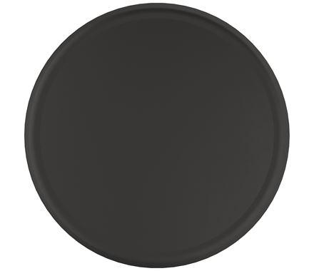Amerock Cabinet Knob Matte Black 1-1/4 inch (32 mm) Diameter Renown 1 Pack Drawer Knob Cabinet Hardware