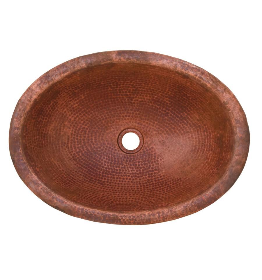 Thompson Traders Fired Copper Matisse Bath Sink Huacana 2OP Fired Copper
 (Hammered)