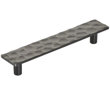 Amerock Cabinet Pull Gunmetal 5-1/16 inch (128 mm) Center to Center Kamari 1 Pack Drawer Pull Drawer Handle Cabinet Hardware