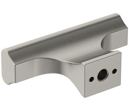 Amerock Cabinet Knob Satin Nickel 2 inch (51 mm) Length Status 1 Pack Drawer Knob Cabinet Hardware