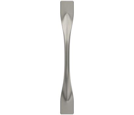 Amerock Cabinet Pull Satin Nickel 3-3/4 inch (96 mm) Center-to-Center Uprise 1 Pack Drawer Pull Cabinet Handle Cabinet Hardware
