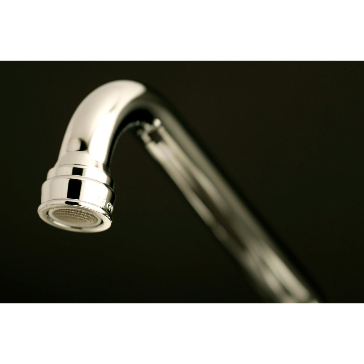 Kingston Brass KS513C Kingston Two Handle Wall Mount Kitchen Faucet, Polished Chrome