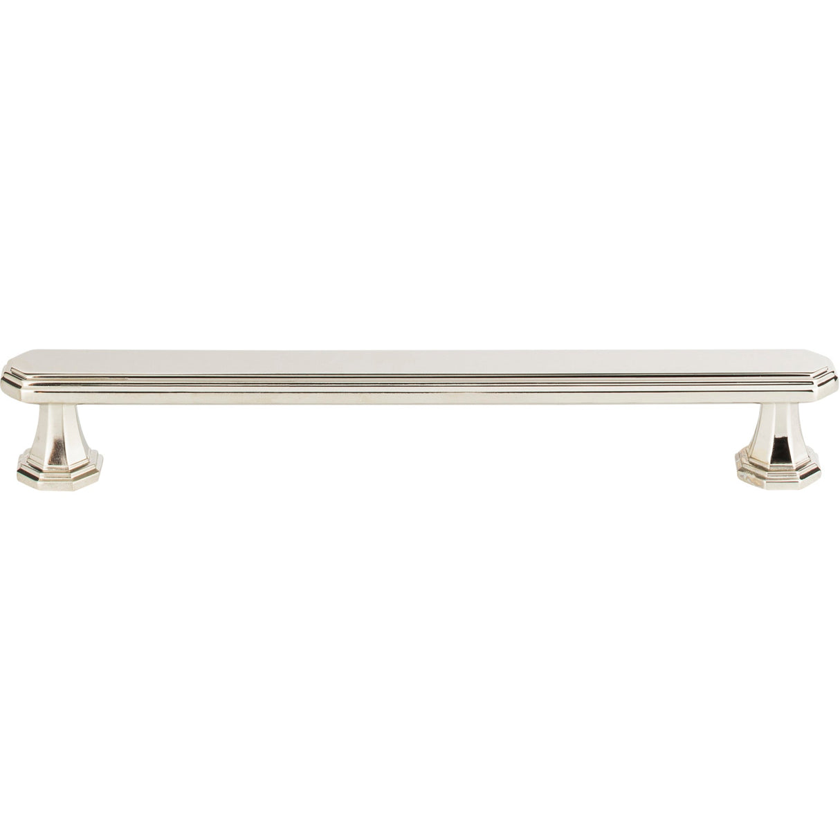 Atlas Homewares Dickinson Pull 6 5/16 Inch (c-c) Polished Nickel