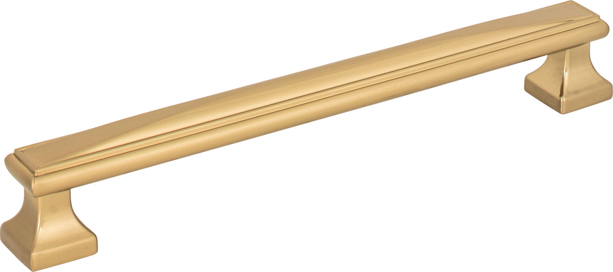 Atlas Homewares Wadsworth Pull 7 9/16 Inch (c-c) Warm Brass