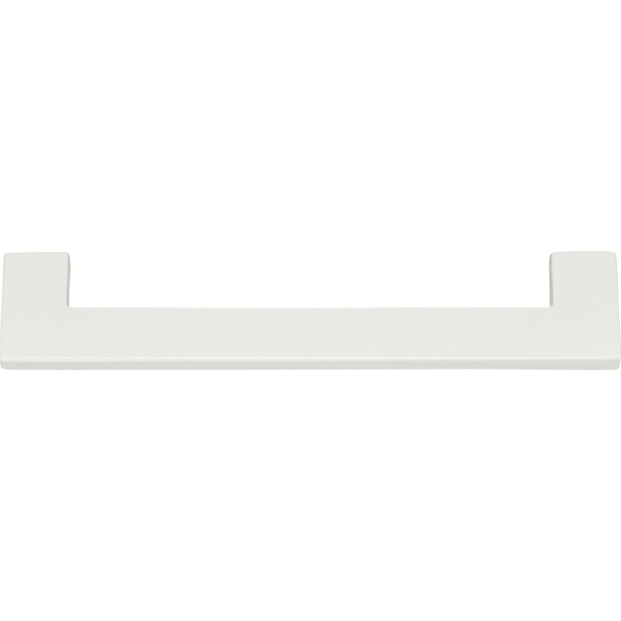 Atlas Homewares U Turn Pull 5 1/16 Inch (c-c) High White Gloss