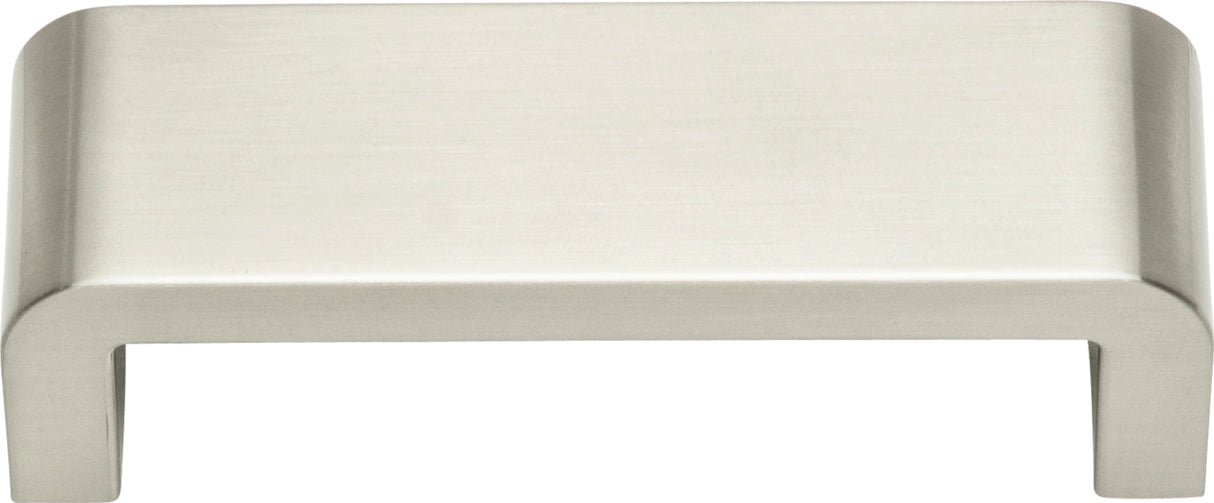Atlas Homewares Platform Pull 3 3/4 Inch (c-c) Brushed Nickel