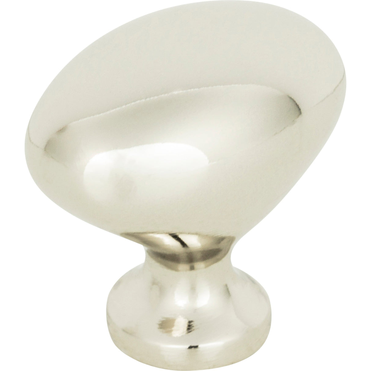 Atlas Homewares Robin Egg Knob 1 1/4 Inch Polished Nickel