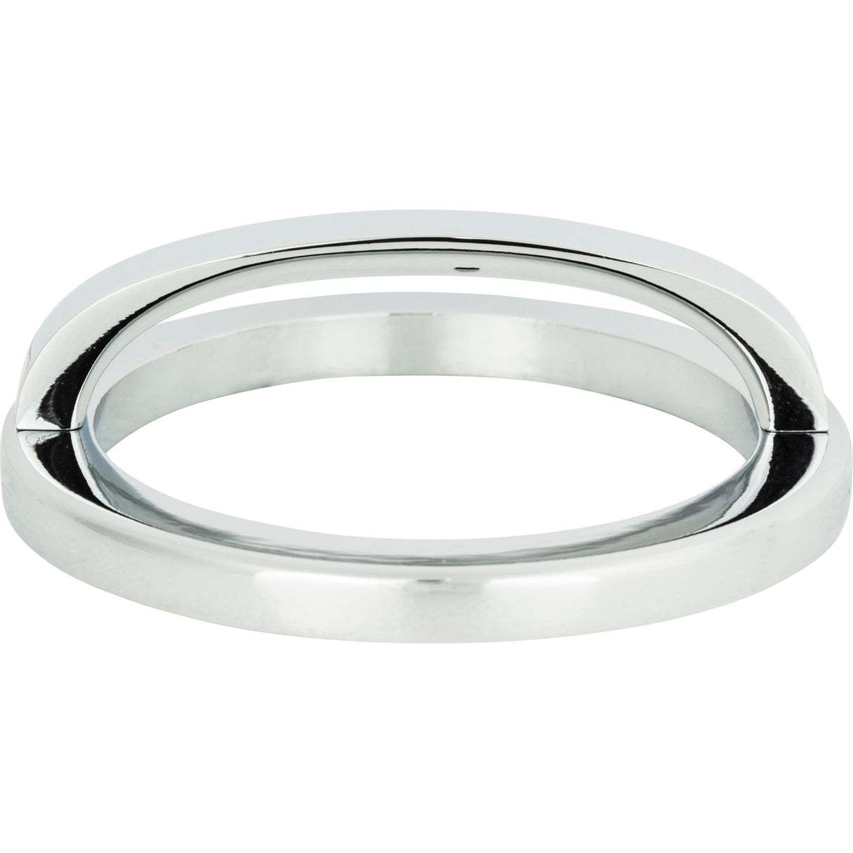 Atlas Homewares Tableau Round Base and Top 3 Inch (c-c) Polished Chrome