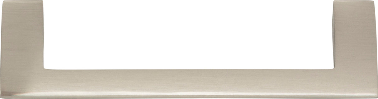 Atlas Homewares Angled Drop Pull 5 1/16 Inch (c-c) Brushed Nickel