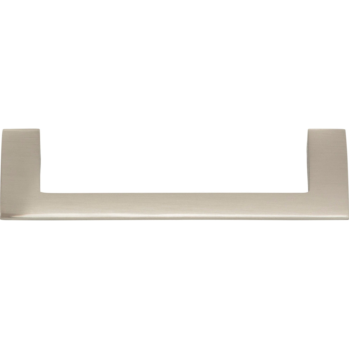 Atlas Homewares Angled Drop Pull 5 1/16 Inch (c-c) Brushed Nickel