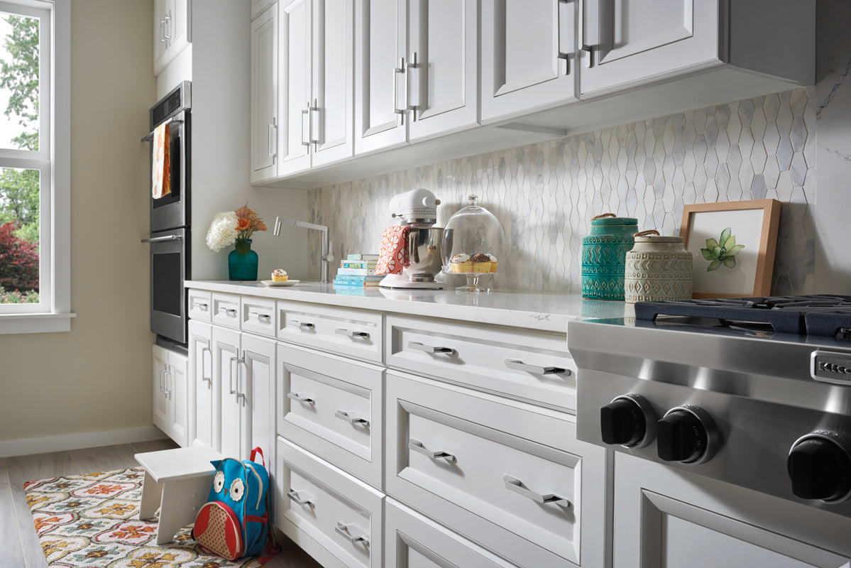 Atlas Homewares Alaire Pull 3 3/4 Inch (c-c) Brushed Nickel