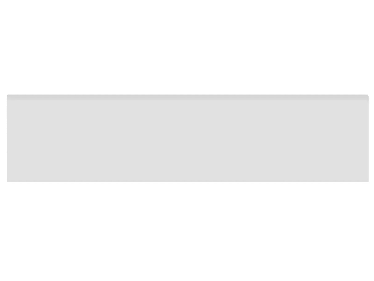 Anatolia Tile 2 X 8 Soho Gallery Grey Glossy Glazed Ceramic Bullnose 4002-0123-0 Gallery Grey 2x8 Bullnose Glossy - premium natural stone mosaic tile from Anatolia Tile, available at PoshHaus showroom in Keene, NH