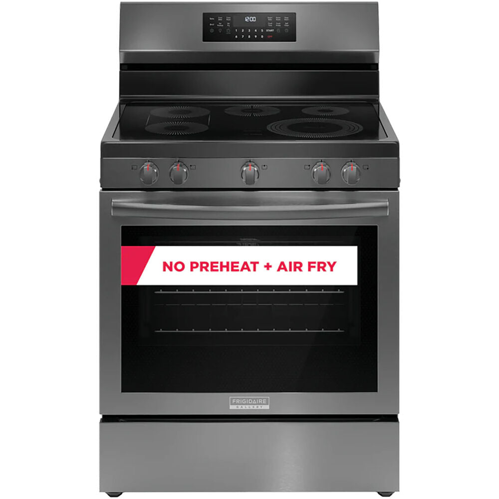 Frigidaire GCRE3060BD 30" Electric Range with Total Convection