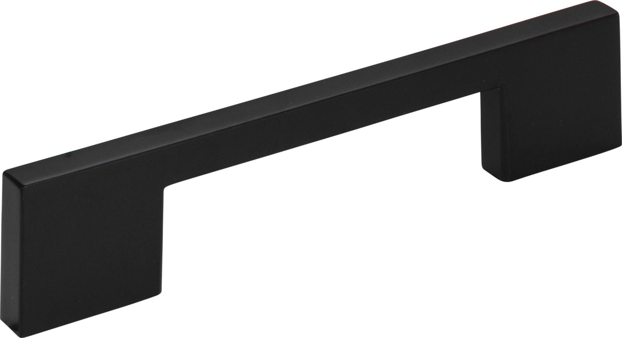 Atlas Homewares Thin Square Pull 5 1/16 Inch (c-c) Matte Black