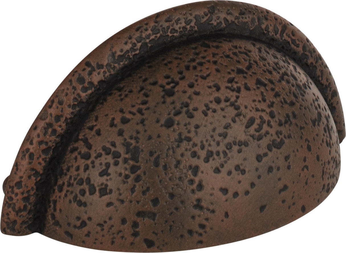 Atlas Homewares Olde World Cup Pull 3 Inch (c-c) Rust