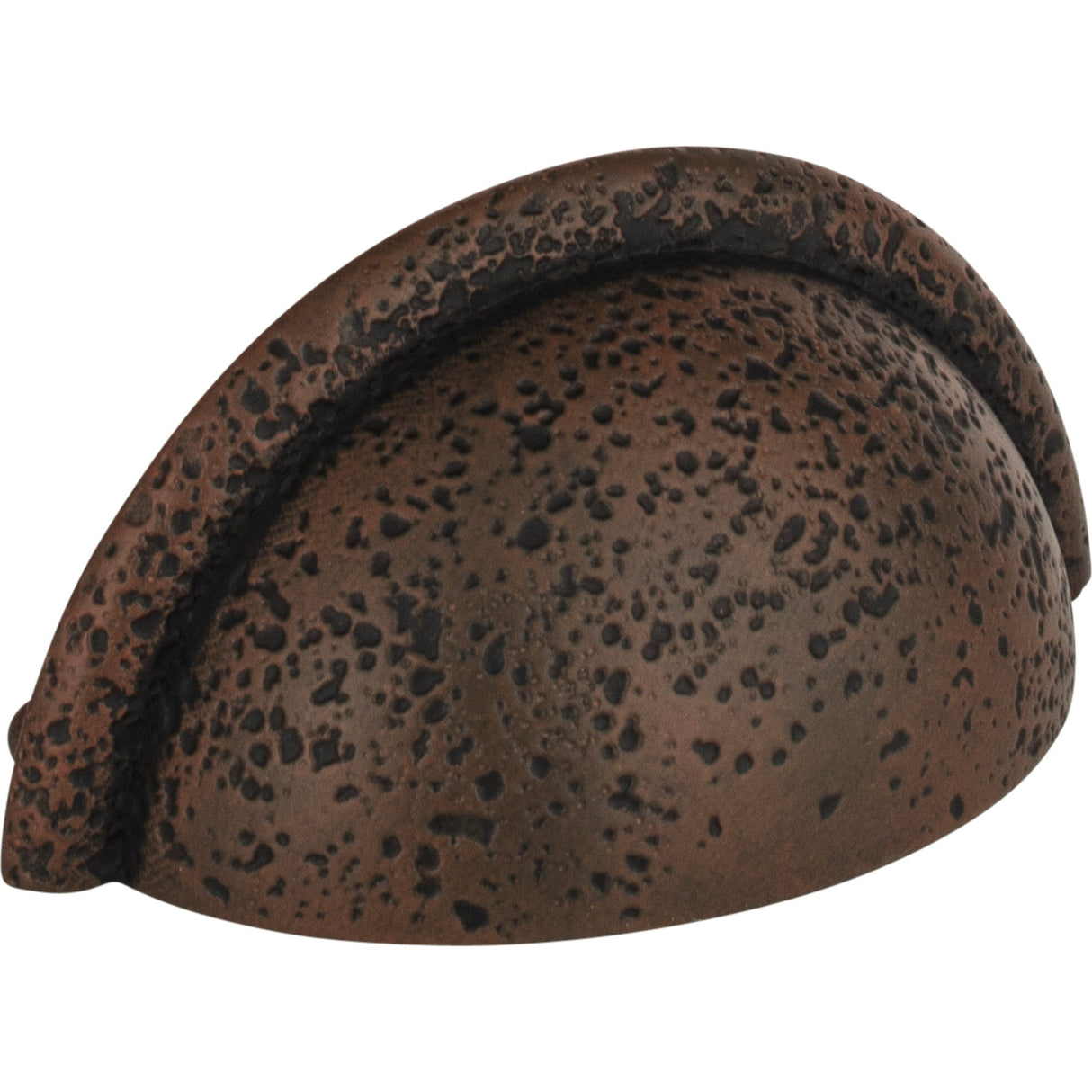 Atlas Homewares Olde World Cup Pull 3 Inch (c-c) Rust