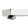 ALFI brand AB2322-PC Polished Chrome Deck Mounted Tub Filler and Square Hand Held Shower Head