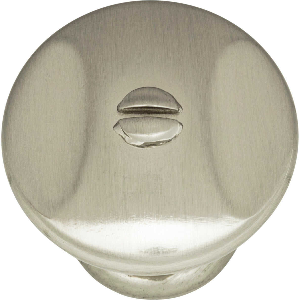 Atlas Homewares Ergo Knob 1 3/8 Inch Brushed Nickel