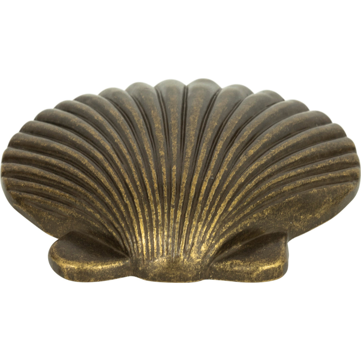 Atlas Homewares Clamshell Knob 2 Inch Burnished Bronze