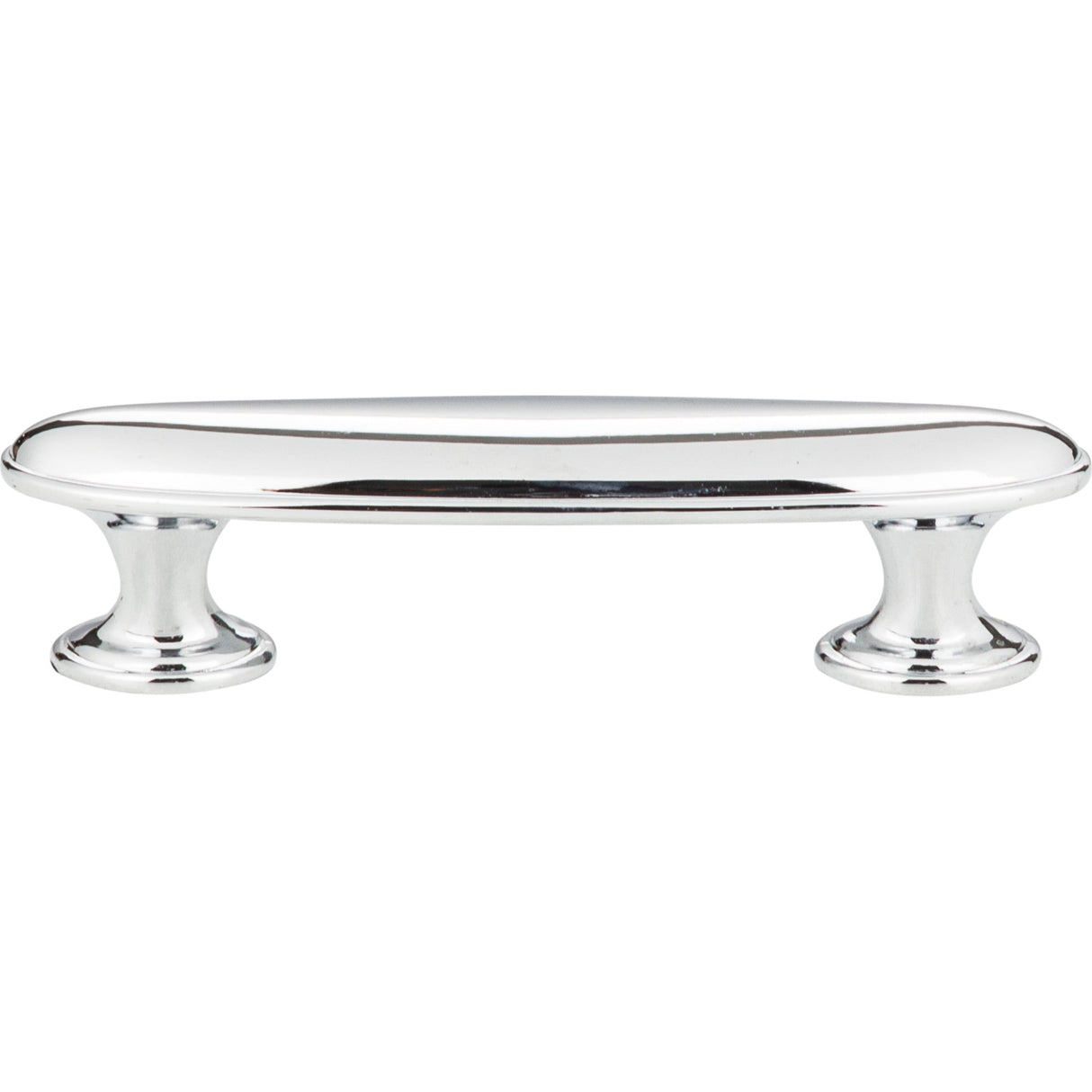 Atlas Homewares Austen Oval Pull 3 Inch (c-c) Polished Chrome