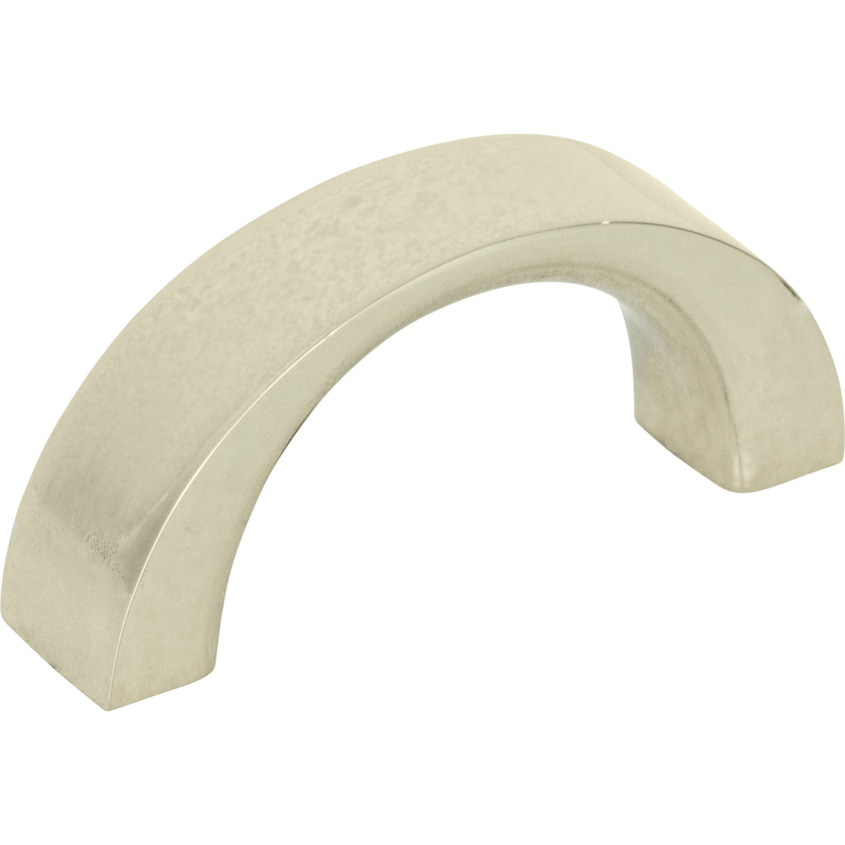 Atlas Homewares Tableau Curved Pull 1 7/16 Inch (c-c) Polished Nickel