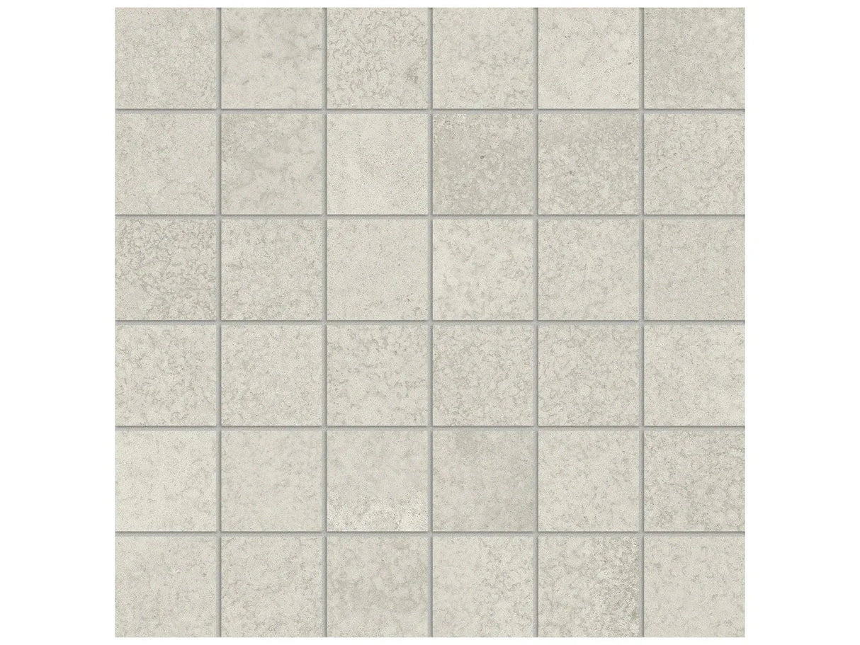 Anatolia 2X2 Mosaic Locale Glacier Matte Porcelain Tile 4501-0563-0 *** 1 Sheet = .96 Sf *** Glacier 2x2 - premium natural stone mosaic tile from Anatolia Tile, available at PoshHaus showroom in Keene, NH