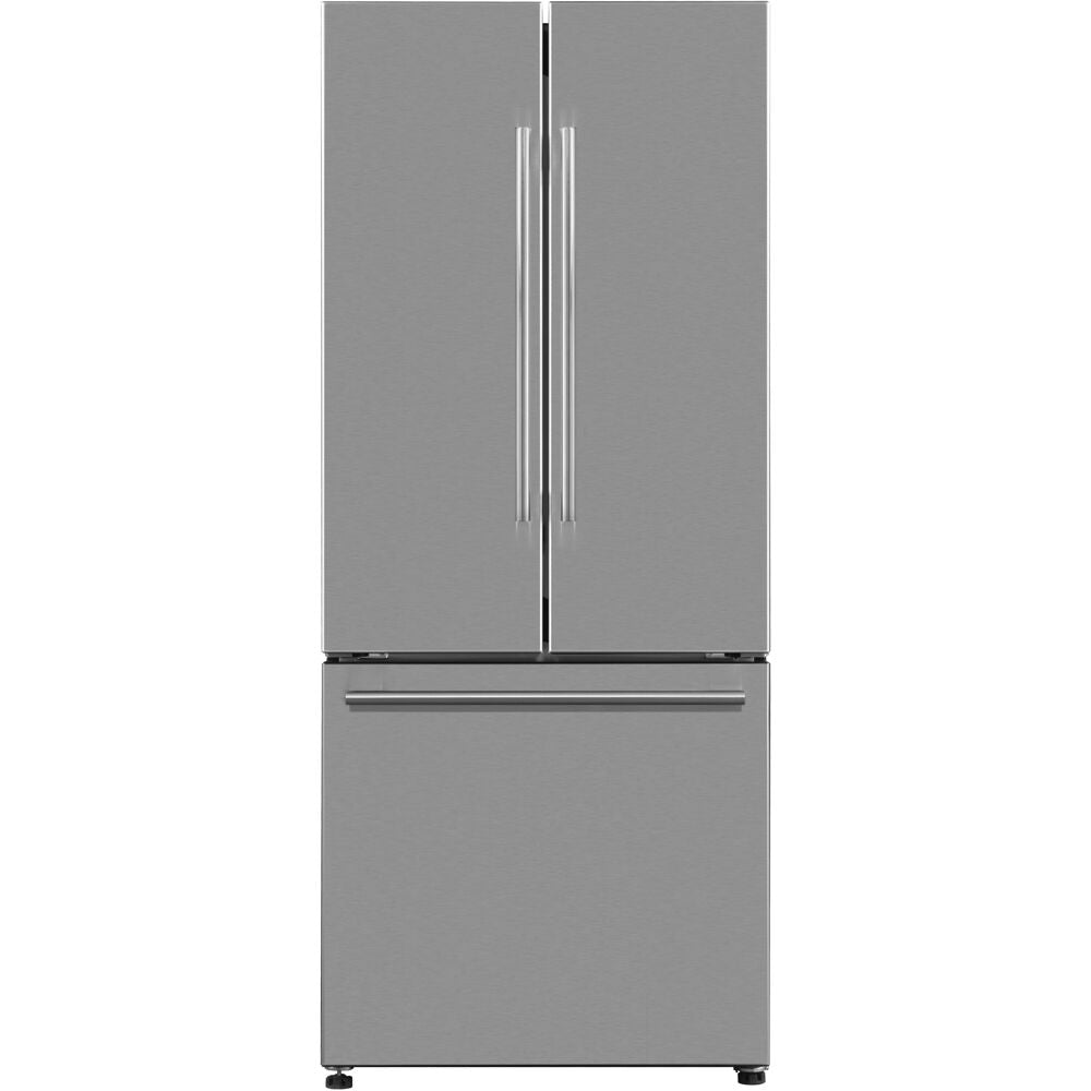 GALANZ GLR16FS2K16 16 CF French Door Refrigerator, Icemaker