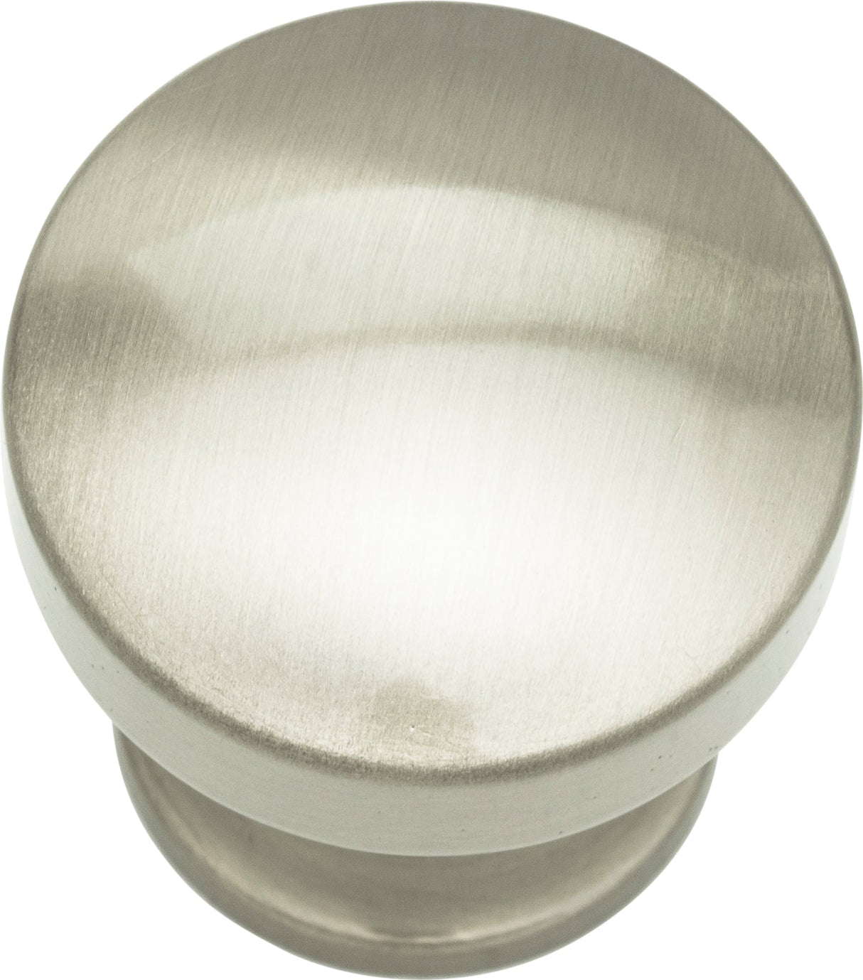 Atlas Homewares Browning Round Knob 1 1/4 Inch Brushed Nickel
