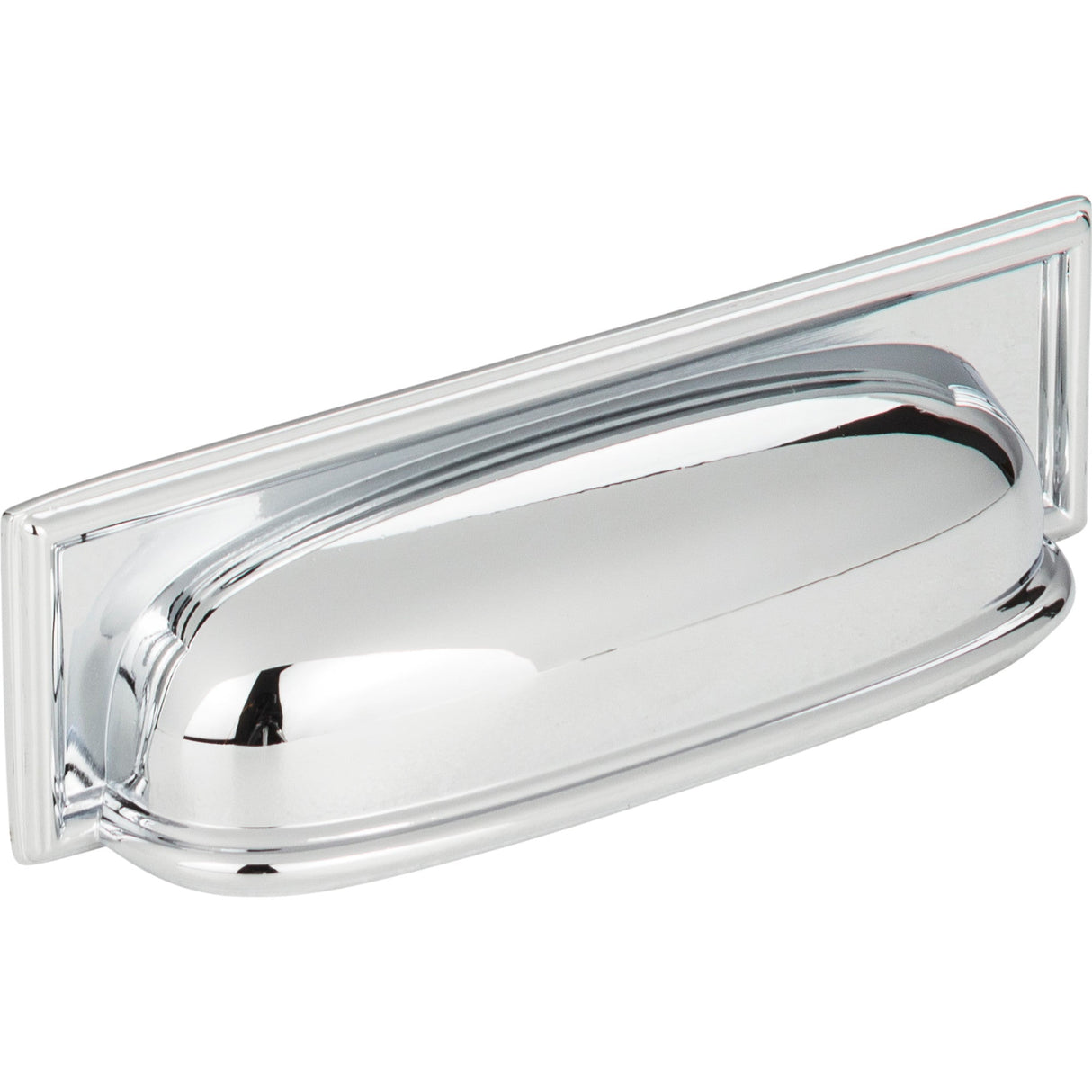 Atlas Homewares Campaign Rope Cup Pull 3 3/4 Inch (c-c) Polished Chrome