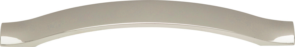 Atlas Homewares Low Arch Pull 6 5/16 Inch (c-c) Polished Nickel