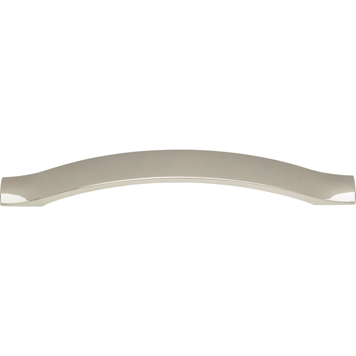 Atlas Homewares Low Arch Pull 6 5/16 Inch (c-c) Polished Nickel