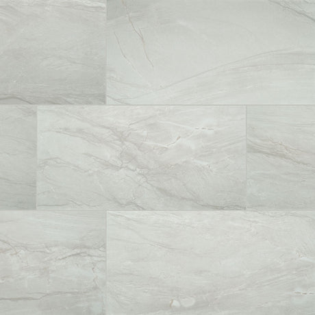 Durban grey 24x48 matte porcelain floor and wall tile NDURGRE2448 product shot angle view