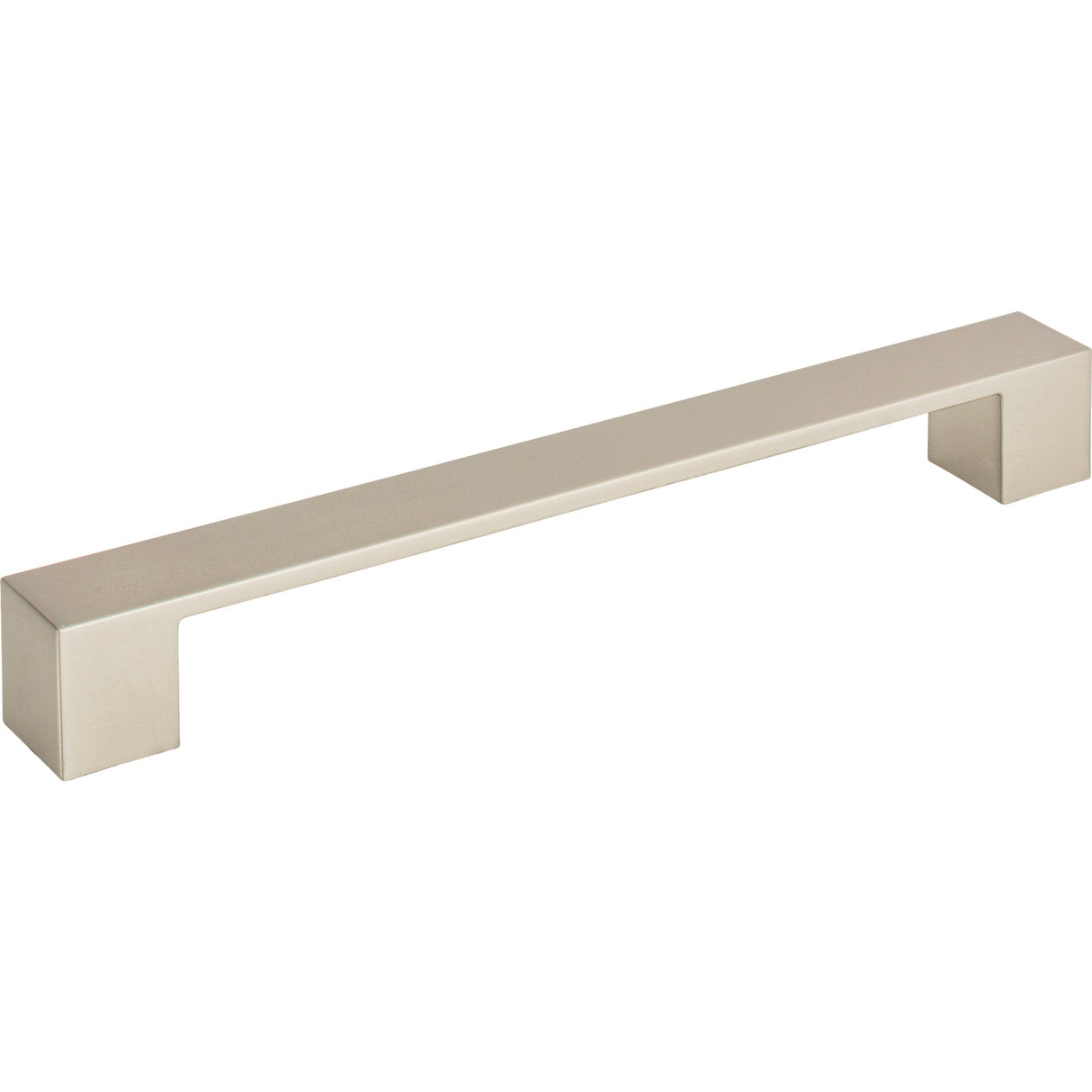 Atlas Homewares Wide Square Pull 7 9/16 Inch (c-c) Brushed Nickel